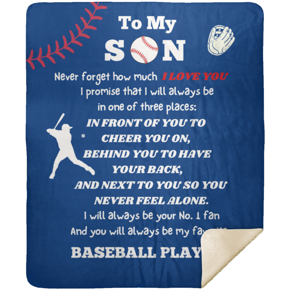 Son Baseball Blanket