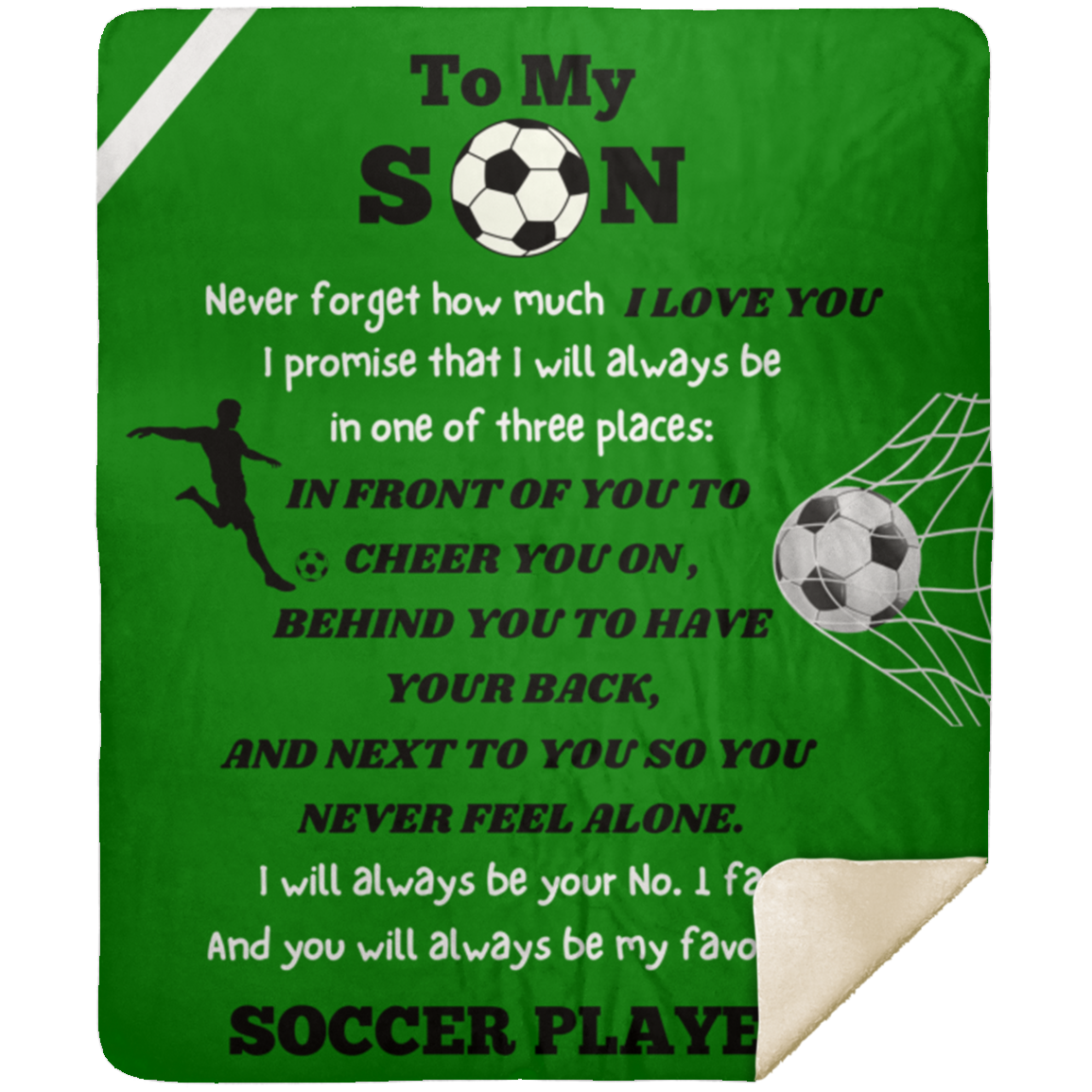 Son Soccer Blanket