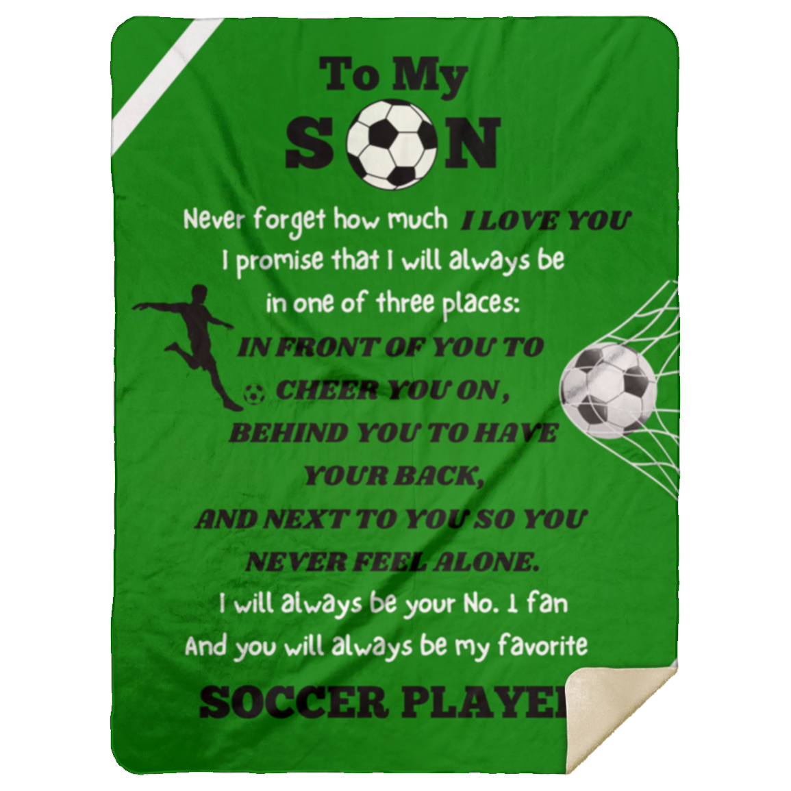 Son Soccer Blanket