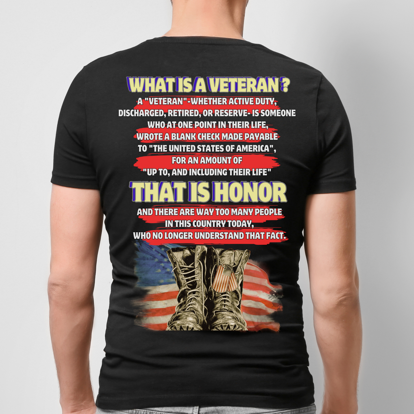 What is a Veteran? Short-Sleeve T-Shirt