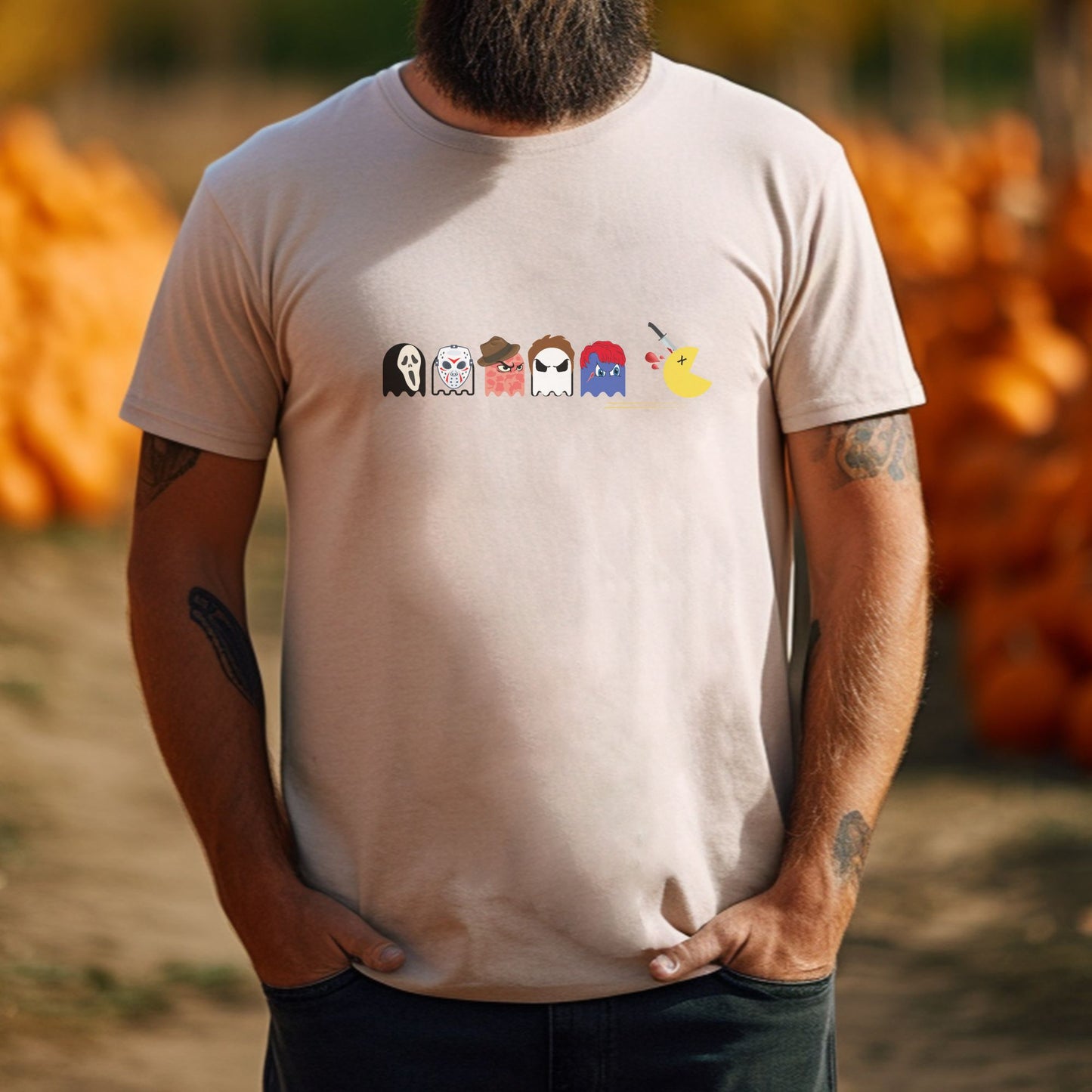 PacMan Murder Unisex Short-Sleeve T-Shirt