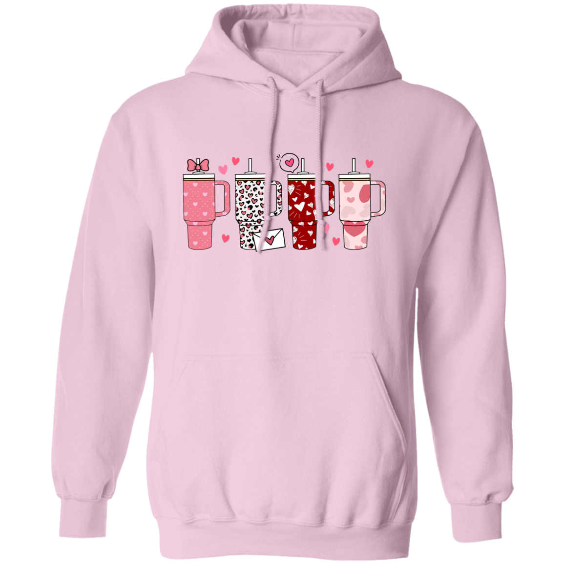 Valentine Day Cup Pullover Hoodie