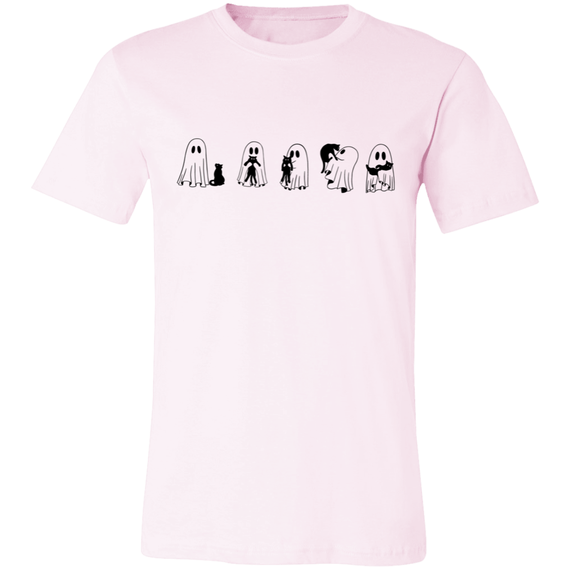 Ghost loves Cats Women's Short-Sleeve T-Shirt