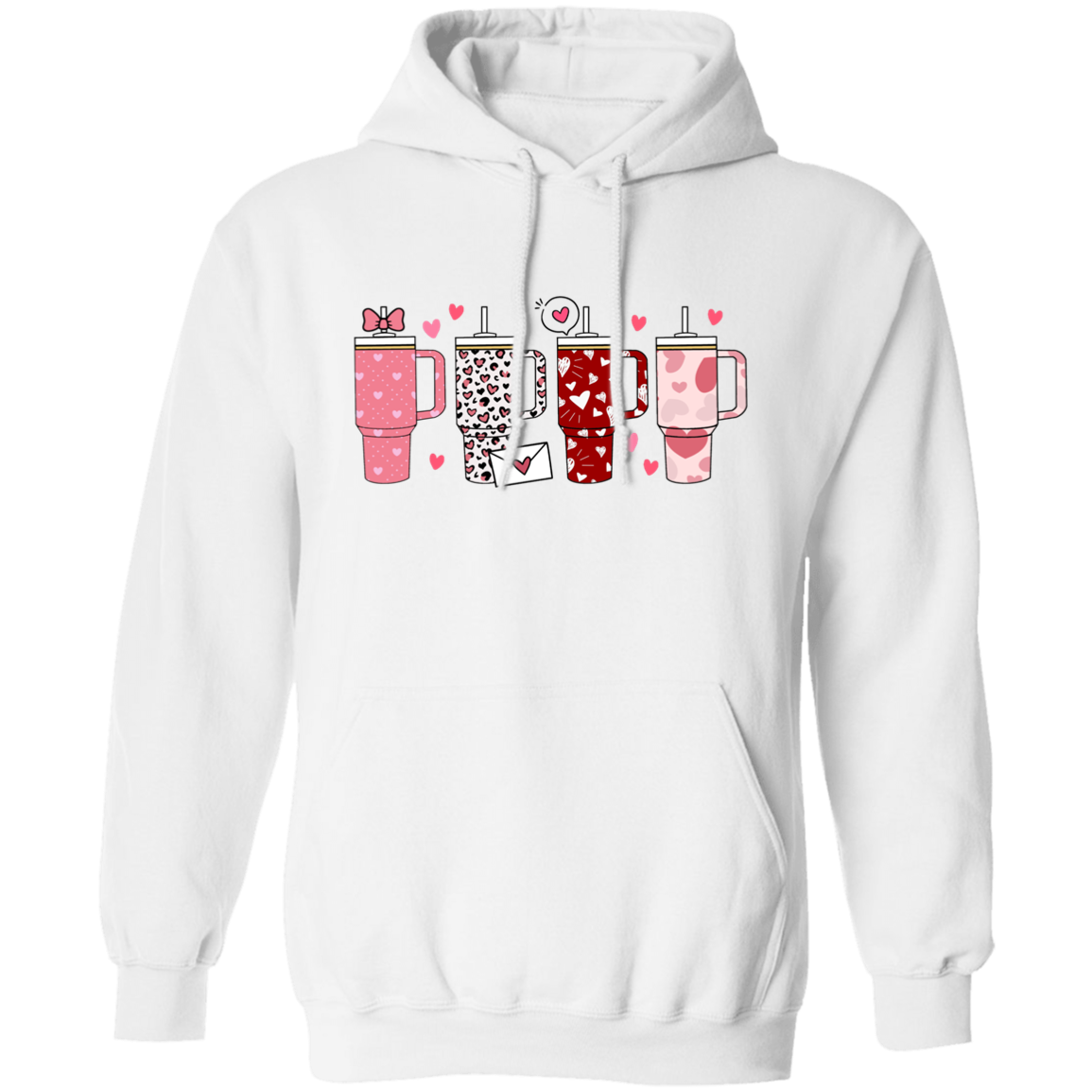 Valentine Day Cup Pullover Hoodie