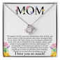 Mom / Love Knot Necklace