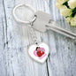 Freddie / Nightmare on Elm Street / Graphic Heart Keychain