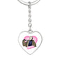 Jason / Friday the 13th / Graphic Heart Keychain