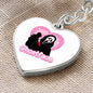 Ghostface / Scream / Graphic Heart Keychain