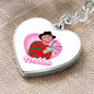 Freddie / Nightmare on Elm Street / Graphic Heart Keychain