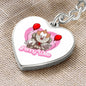 Penny Wise / IT / Graphic Heart Keychain