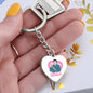 Michael / Halloween / Graphic Heart Keychain