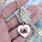 Jason / Friday the 13th / Graphic Heart Keychain