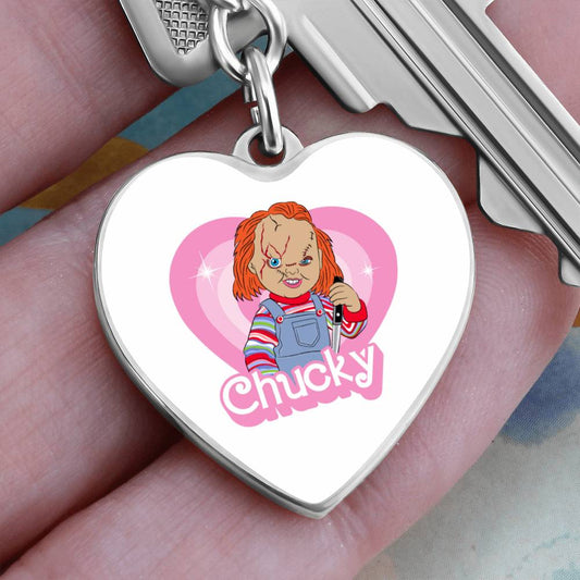 Chucky / Child's Play / Graphic Heart Keychain