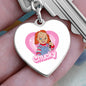 Chucky / Child's Play / Graphic Heart Keychain