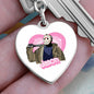 Jason / Friday the 13th / Graphic Heart Keychain