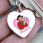 Freddie / Nightmare on Elm Street / Graphic Heart Keychain