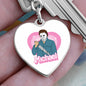Michael / Halloween / Graphic Heart Keychain