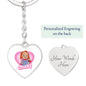 Chucky / Child's Play / Graphic Heart Keychain