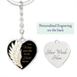 Sympathy / Heart Keychain