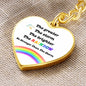 PRIDE / Be Stronger / Graphic Heart Keychain