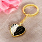 Sympathy / Heart Keychain