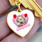 Penny Wise / IT / Graphic Heart Keychain