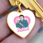 Michael / Halloween / Graphic Heart Keychain
