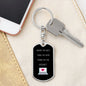 Soulmate / Dog Tag Keychain