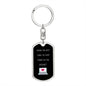 Soulmate / Dog Tag Keychain
