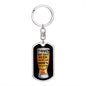 Women are like Beer / Dog Tag Keychain