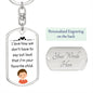 Favorite Child / Dog Tag Keychain