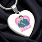Michael / Halloween / Graphic Heart Necklace