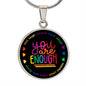 PRIDE / Circle Pendent Necklace