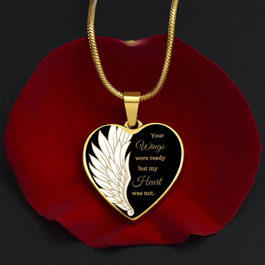 Remembrance / Heart Pendant Necklace