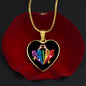 PRIDE / Heart Pendent