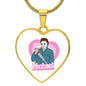 Michael / Halloween / Graphic Heart Necklace