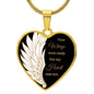 Remembrance / Heart Pendant Necklace