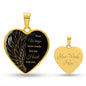 Remembrance / Heart Pendant Necklace