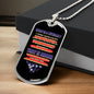 What is a Veteran? Military Ball Chain Dog Tag Necklace