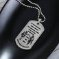 Call On Me Brother / Military Ball Chain Dog Tag Necklace