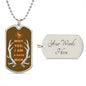 Hunter / Dog Tag Necklace