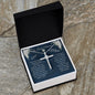 In Loving Memory / Mom / CZ Cross Necklace