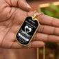My Man / Dog Tag Necklace