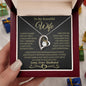 To My Beautiful Wife / Gift from Husband / Forever Love Necklace