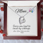 Mom / From Your Favorite / Forever Love Necklace / Personalized Message Card