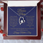 To My Bonus Mom / Happy Mother's Day / Forever Love Necklace