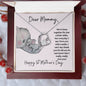 Dear Mommy / Happy First Mother's Day / Forever Love Necklace