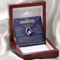 To My Daughter/ Straighten Your Crown/ Forever Love Necklace