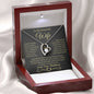 To My Beautiful Wife / Gift from Husband / Forever Love Necklace