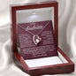 To My Soulmate / Forever Love Necklace / Personalized Message Card